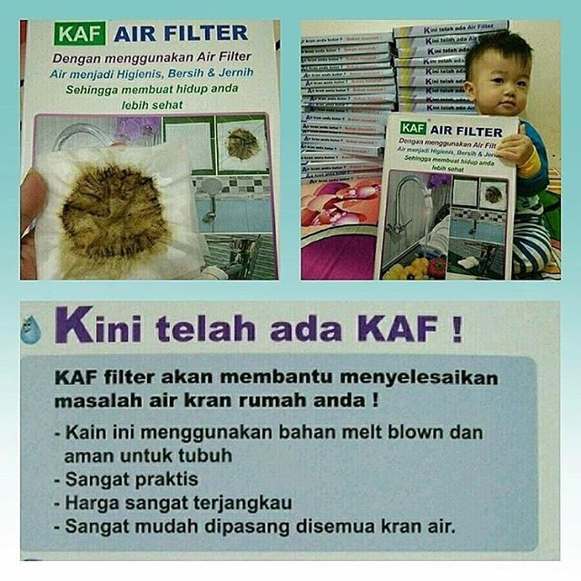 KAF Air Filter (@cleanwaterid_sumut) âš«