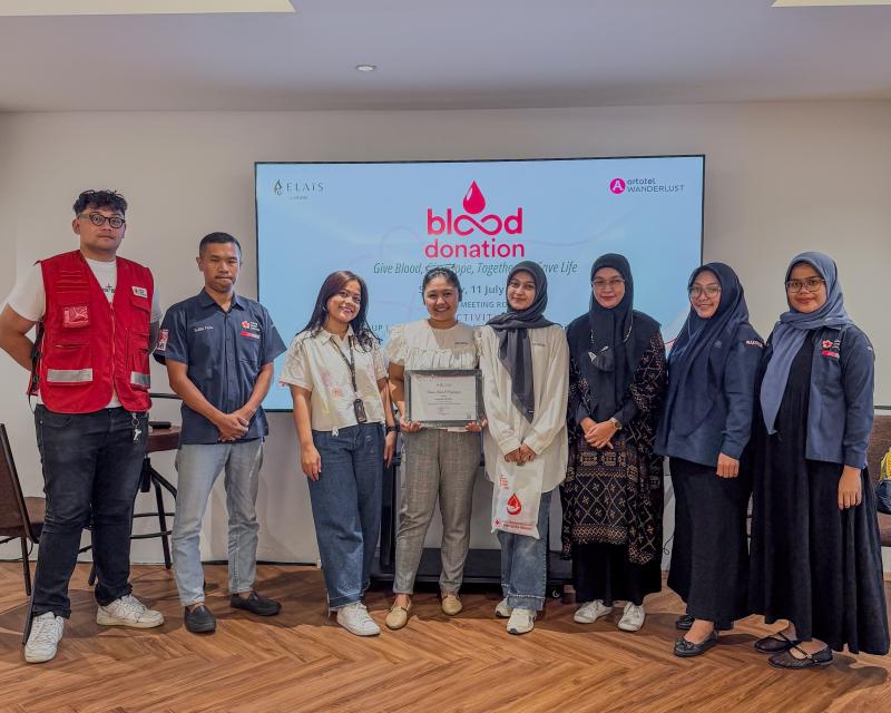 Elais by ARTOTEL Medan Gelar Donor Darah dan Cek Kesehatan Gratis Elais by ARTOTEL Medan Gelar Donor Darah dan Cek Kesehatan Gratis
